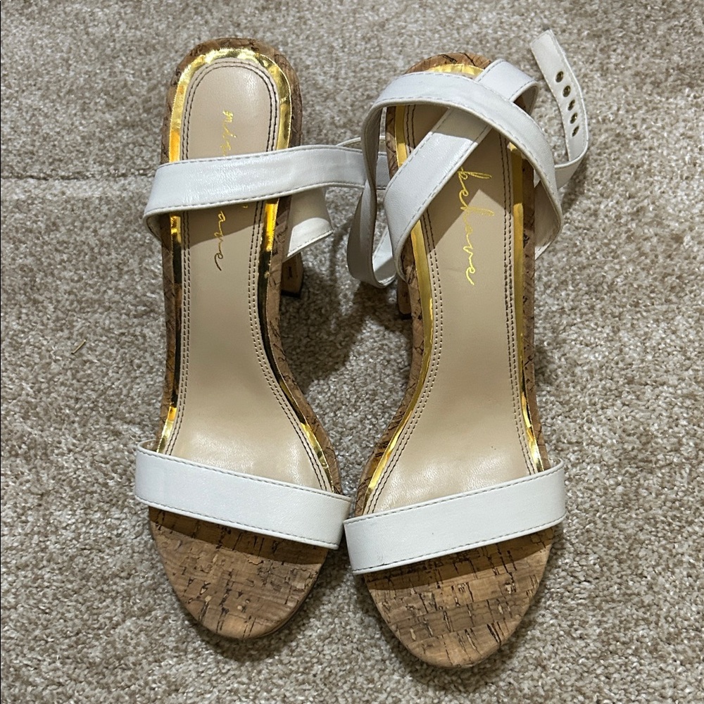 White Strappy Sandals